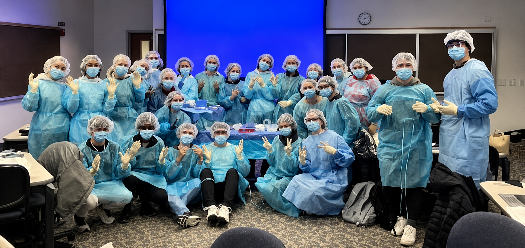 Nursing students Doctors Without Borders experience